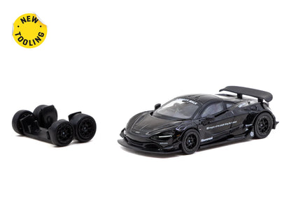 (PRE-ORDER 2026) Tarmac Works 1:64- LB-WORKS 720S Black T64-106-BK