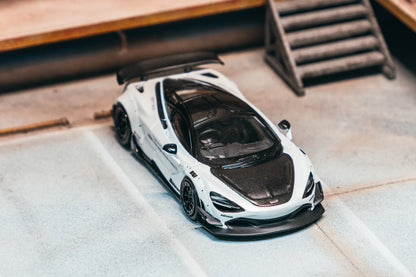 (PRE-ORDER 2026) Tarmac Works 1:64- LB-WORKS 720S White T64-106-WH