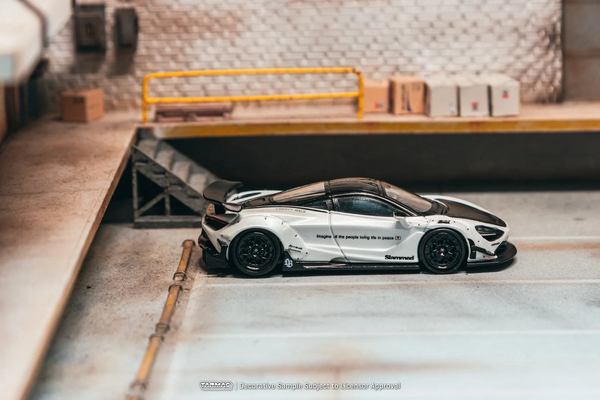 (PRE-ORDER 2026) Tarmac Works 1:64- LB-WORKS 720S White T64-106-WH