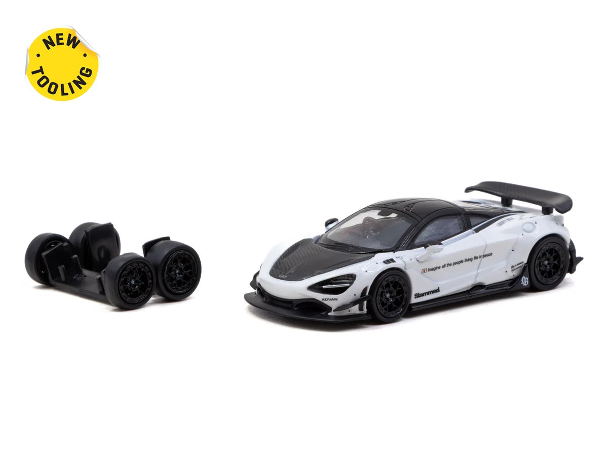 (PRE-ORDER 2026) Tarmac Works 1:64- LB-WORKS 720S White T64-106-WH