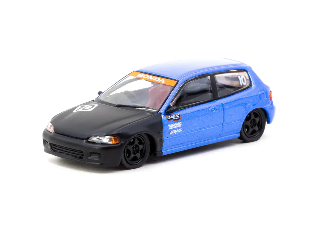 TARMAC WORKS 1/64- Honda Civic EG6 Tarmac Works 10th Anniversary T64-TL001-10TH