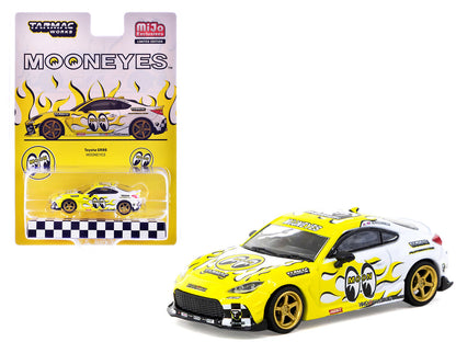 TARMAC WORKS GLOBAL64 1/64-Toyota GR86 RHD "MoonEyes" T64G-038-MOON