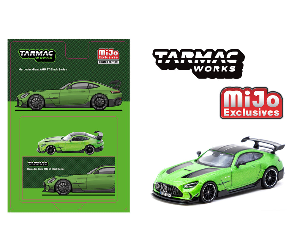 Mercedes-Benz AMG GT Black Series vert - Tarmac Works Global64 1:64 - MiJo Exclusives - T64G-042-GR-MIJO