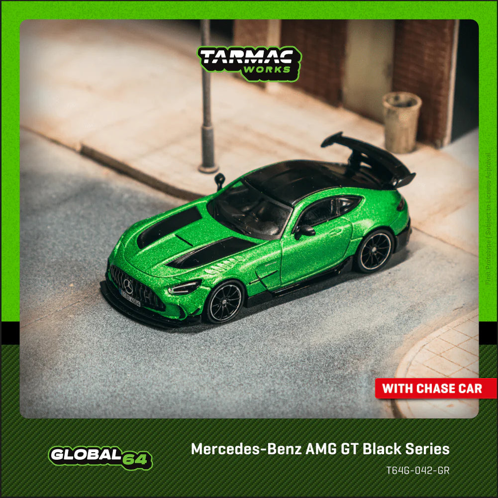 Tarmac WORKS GLOBAL64 1/64 Mercedes-Benz AMG GT Black Series Green T64G-042-GR
