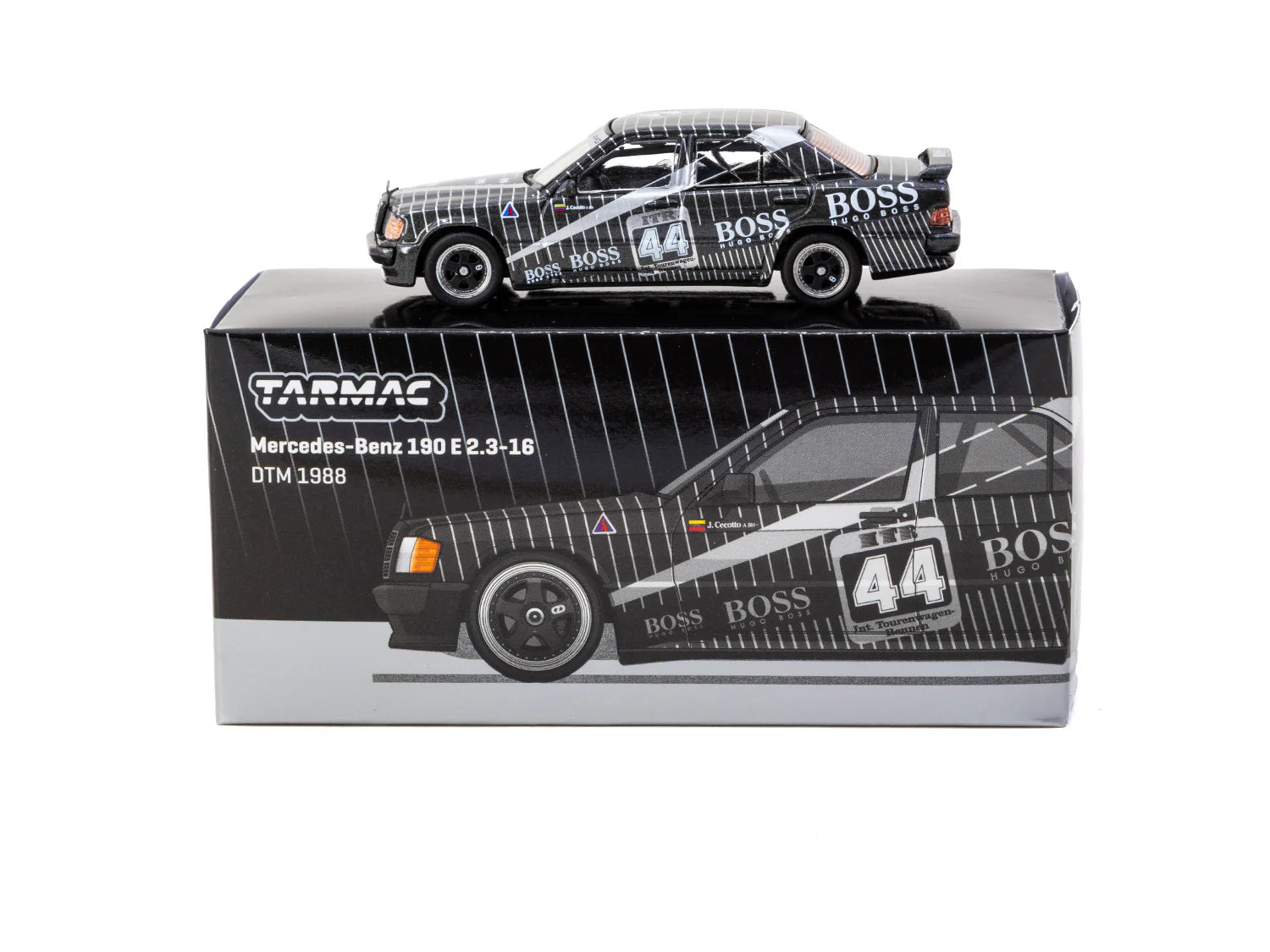 Tarmac Works Global64 1:64 Mercedes-Benz 190 E 2.3-16 DTM 1988 Johnny Cecotto 