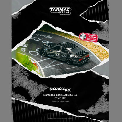Tarmac Works Global64 1:64 Mercedes-Benz 190 E 2.3-16 DTM 1988 Johnny Cecotto 