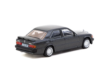 TARMAC WORKS GLOBAL64 1/64-Mercedes-Benz 190 E 2.3-16 Blue-Black metallic T64G-047-BK