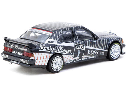 Tarmac Works 1:64-Mercedes-Benz 190 E 2.5-16 EVO 1 DTM 1989 Klaus Ludwig T64G-057-89DTM01