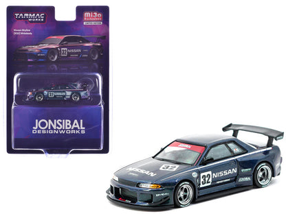 Tarmac Works 1:64-Nissan Skyline (R32) Widebody Midnight Purrple-(T64G-061-MP)
