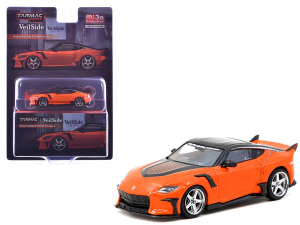Tarmac Works 1:64- Nissan VeilSide FFZ400 Fairlady Z Orange T64G