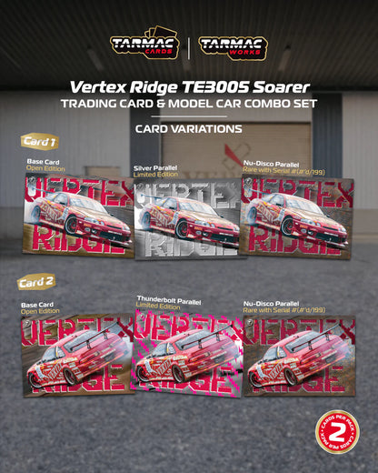 Vertex Ridge TE3005 Soarer Combo Set Tarmac Works Global64 1:64 T64G-080-TE3005