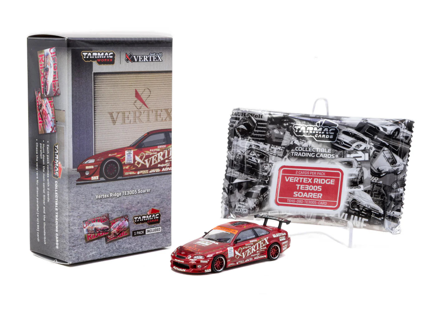 Vertex Ridge TE3005 Soarer Combo Set Tarmac Works Global64 1:64 T64G-080-TE3005