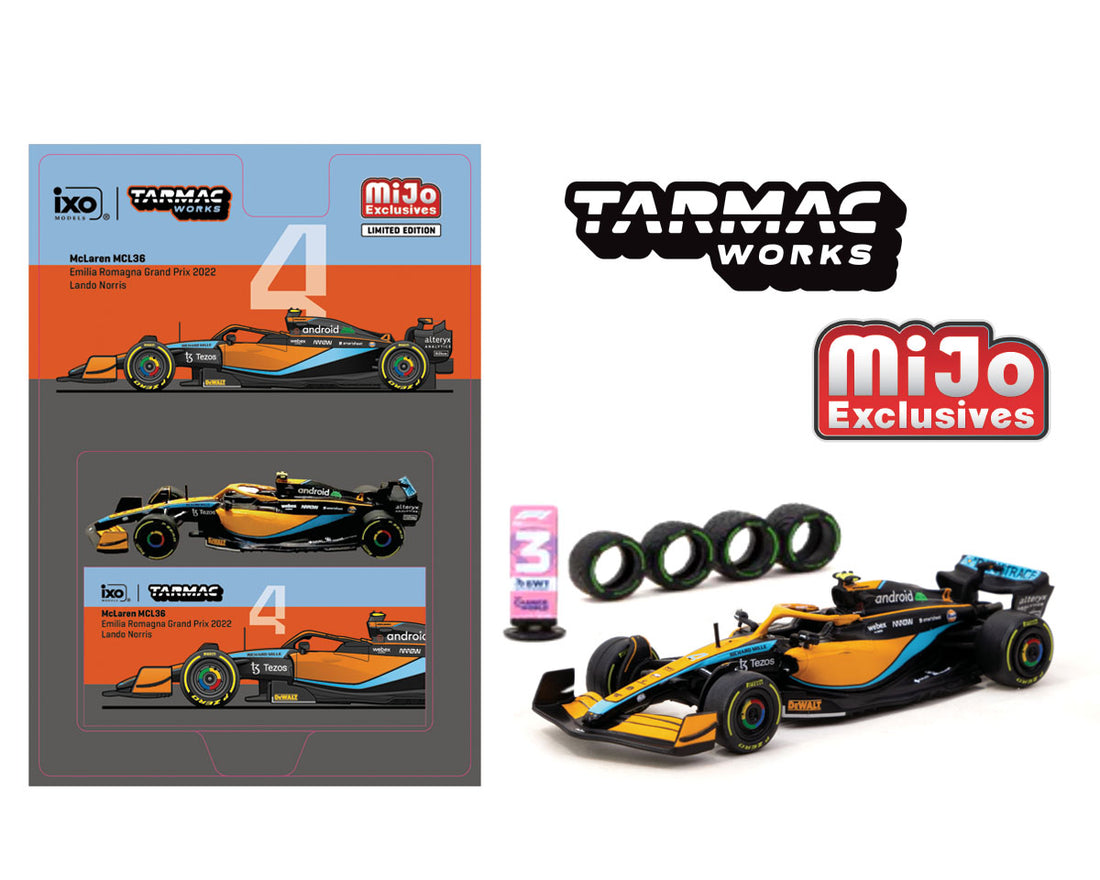 F1 McLaren MCL36 Emilia Romagna Grand Prix 2022 Lando Norris