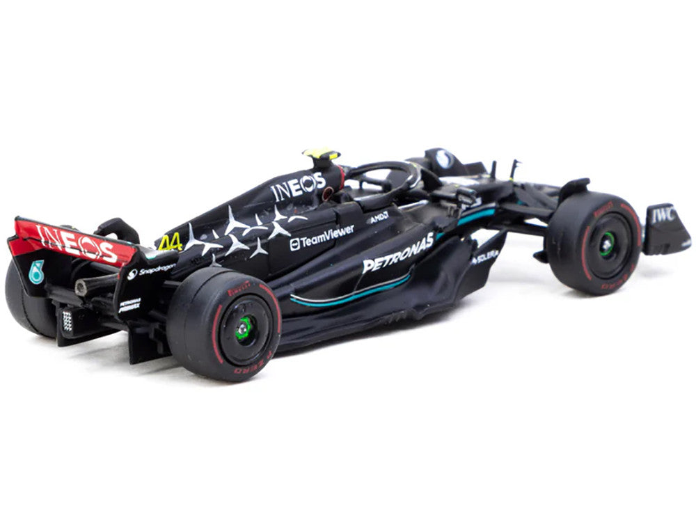 Tarmac Works-Mercedes-AMG F1 W14 E Performance Hungarian Grand Prix 2023 Pole Position Lewis Hamilton T64G-F064-LH1