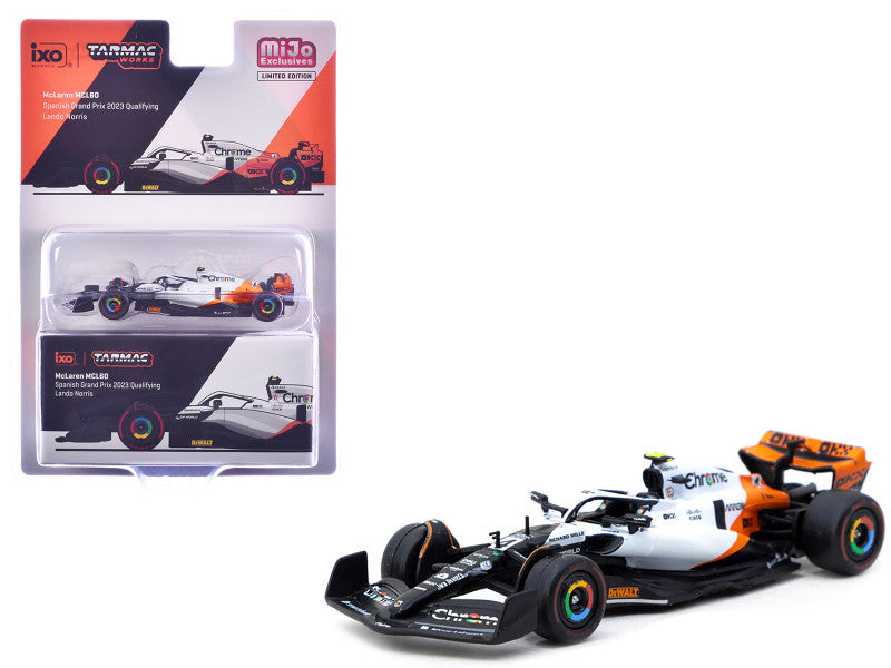 Tarmac Works 1:64-McLaren MCL60 Spanish Grand Prix 2023 Qualifying Lando Norris