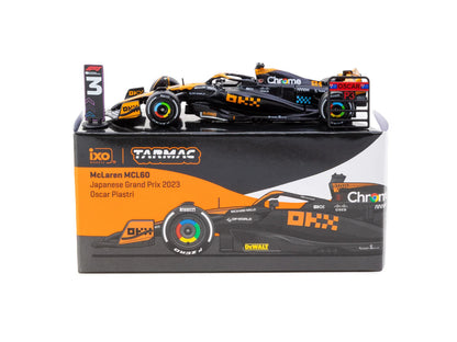 Tarmac Works Global64 1:64 McLaren MCL60 – Grand Prix du Japon 2023 – Oscar Piastri – T64G-F070-OP3