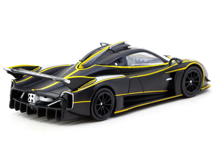 Tarmac Works-Pagani Huayra R Matt Black / Silver T64G-TL035-MBS