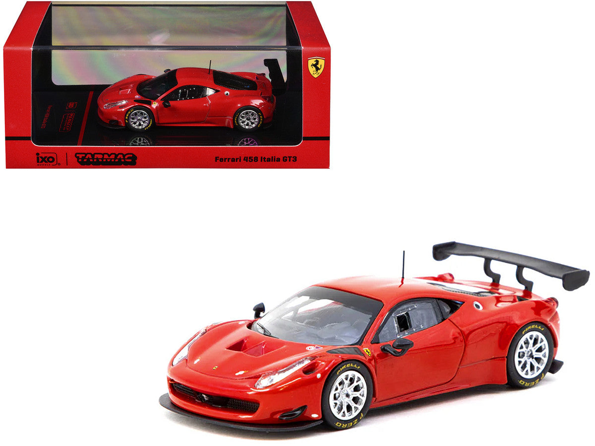 (PRE-ORDER 2025) Tarmac Works 1:64, Ferrari 458 Italia GT3 Red Road64