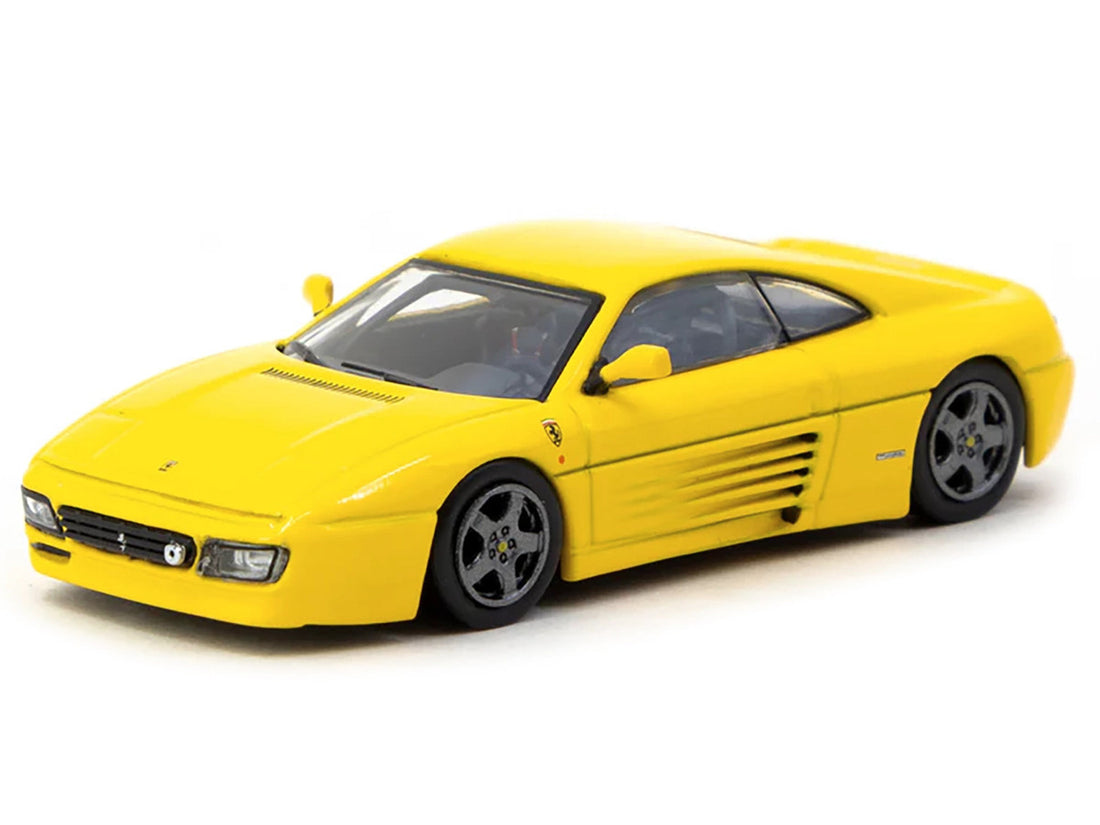 TARMAC WORKS- Ferrari 348 Challenge Yellow &quot;Road64  T64R-082-YL