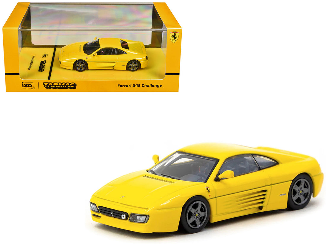 TARMAC WORKS- Ferrari 348 Challenge Yellow &quot;Road64  T64R-082-YL