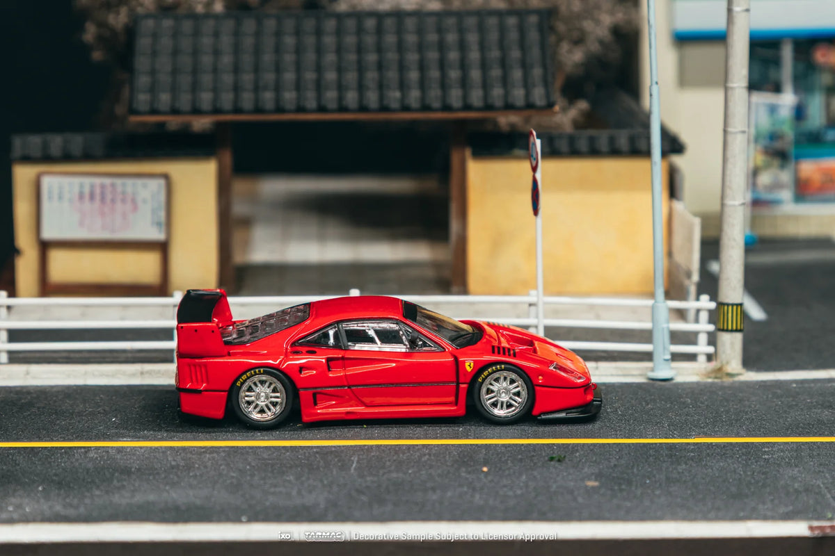 Tarmac Works Road64 1:64 Ferrari F40 GTE – Red – T64R-088-RE