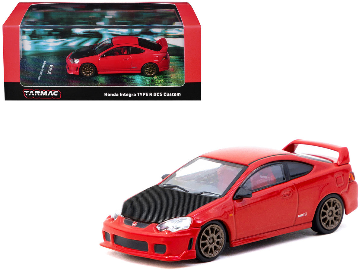 TARMAC WORKS ROAD64 1/64 Honda Integra TYPE R DC5 Custom RED T64R-TL022-RE
