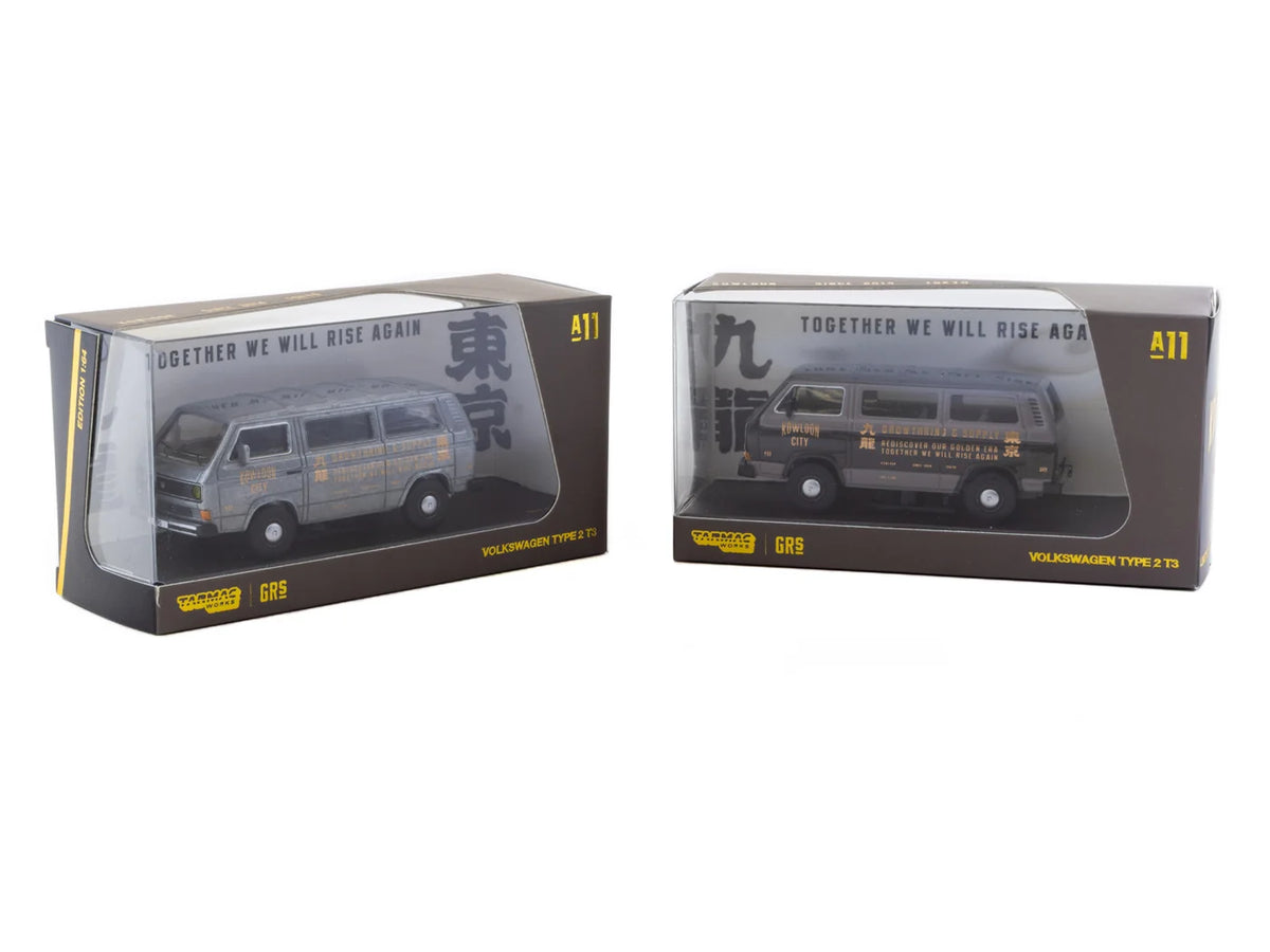 Tarmac Works Collab64 1:64 GRS × Tarmac Works Volkswagen T3 Van – T64S-001-GRS