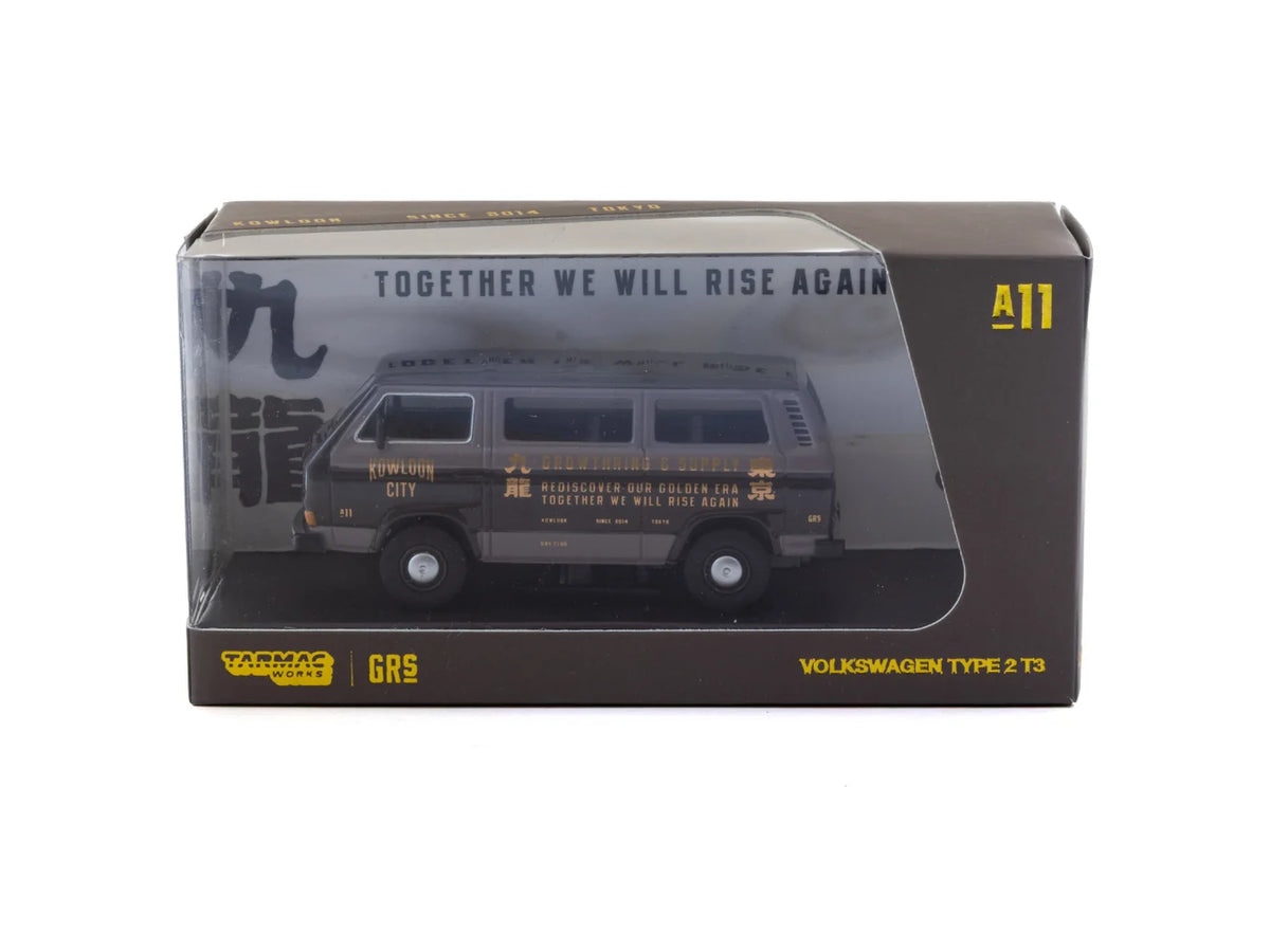 Tarmac Works Collab64 1:64 GRS × Tarmac Works Volkswagen T3 Van – T64S-001-GRS