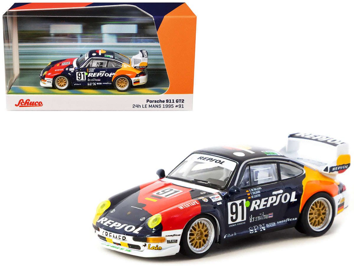 Tarmac Works 1:64, Porsche 911 GT2 24h LE MANS 1995 