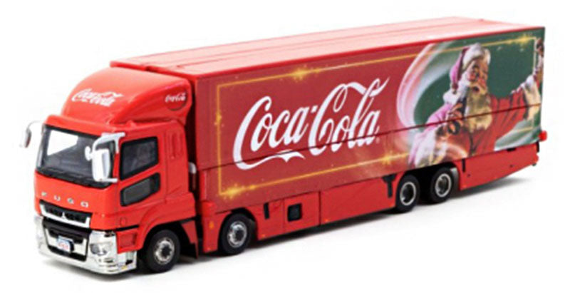 TARMAC WORKS TRUCK64 1/64 Mitsubishi Fuso Super Great Coca-Cola Santa Truck T64T-TL001-CC