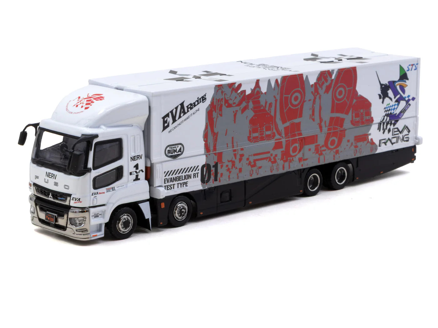 Mitsubishi Fuso Super Great EVA Racing Tarmac Works Truck64 1:64 T64T-TL001-EVA2