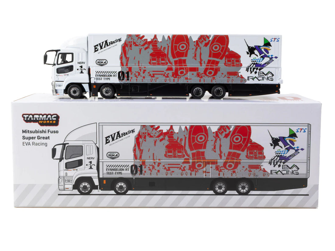 Mitsubishi Fuso Super Great EVA Racing Tarmac Works Truck64 1:64 T64T-TL001-EVA2