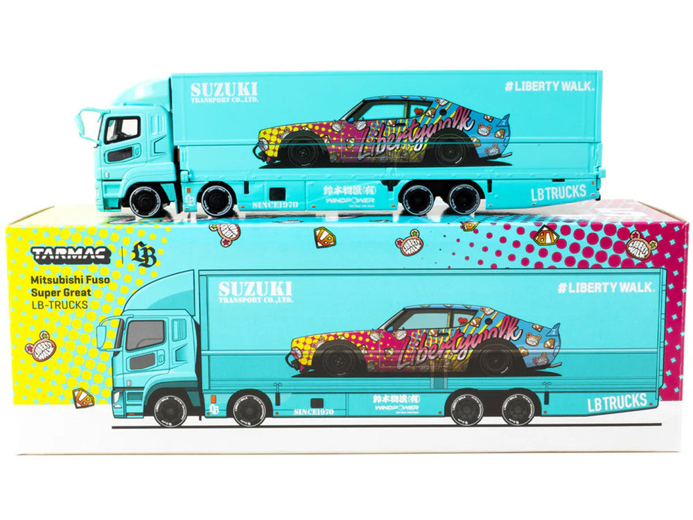 Tarmac Works 1:64-Mitsubishi Fuso Super Great LB-TRUCKS