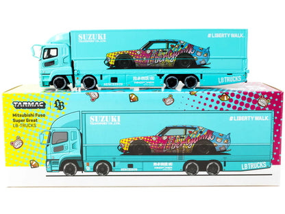 Tarmac Works 1:64-Mitsubishi Fuso Super Great LB-TRUCKS