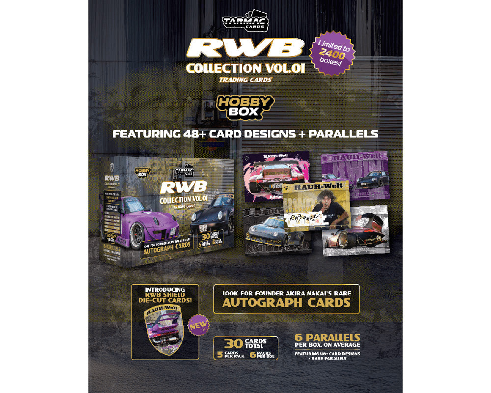 Tarmac Cards RWB Vol. 01 Hobby Box Limited Edition (TC-RWBC-H01)