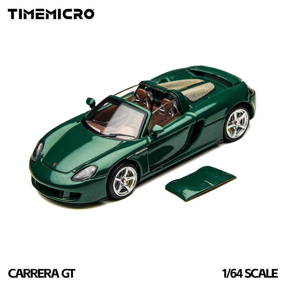 Porsche Carrera GT British Racing Green – TimeMicro 1:64 TM645911