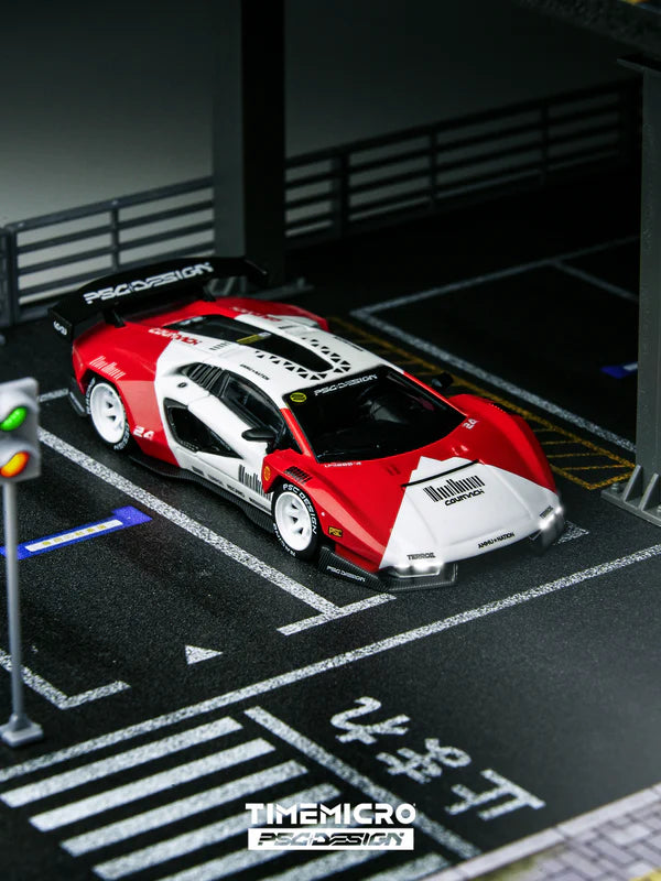 TimeMicro x PSC Design - Lamborghini Countach "Marlboro" - TM647703 see note voir note dernière boîte ouverte open box