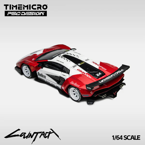 TimeMicro x PSC Design - Lamborghini Countach "Marlboro" - TM647703 see note voir note dernière boîte ouverte open box