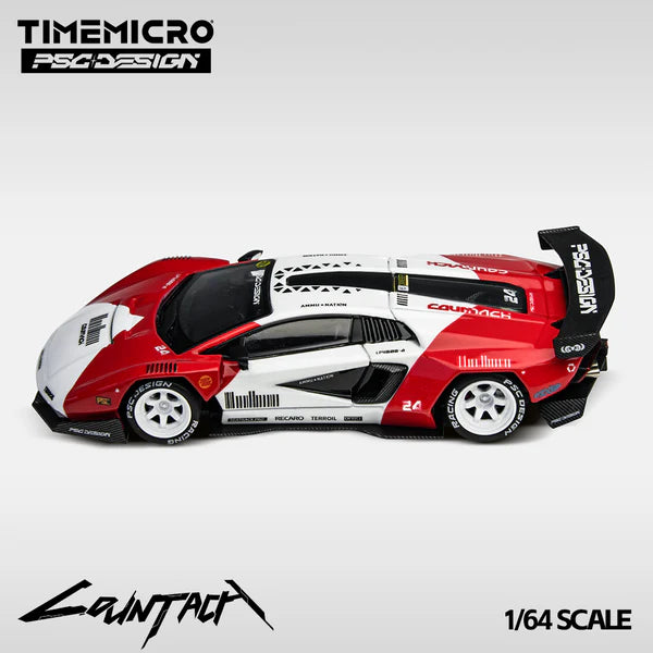 TimeMicro x PSC Design - Lamborghini Countach "Marlboro" - TM647703 see note voir note dernière boîte ouverte open box
