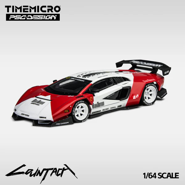 TimeMicro x PSC Design - Lamborghini Countach "Marlboro" - TM647703 see note voir note dernière boîte ouverte open box