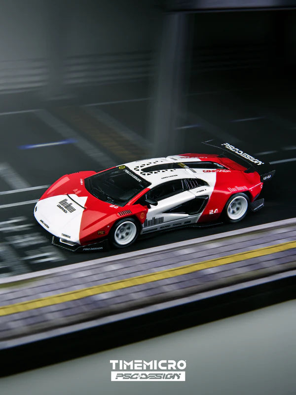 TimeMicro x PSC Design - Lamborghini Countach "Marlboro" - TM647703 see note voir note dernière boîte ouverte open box