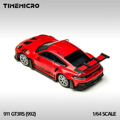 TimeMicro 1/64-Porsche 911 (992) GT3 RS-Red TM644644