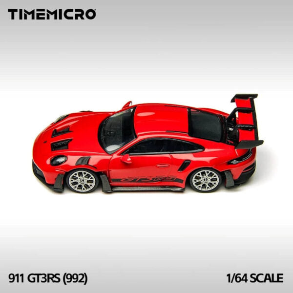 TimeMicro 1/64-Porsche 911 (992) GT3 RS-Red TM644644