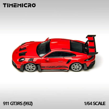 TimeMicro 1/64-Porsche 911 (992) GT3 RS-Red TM644644