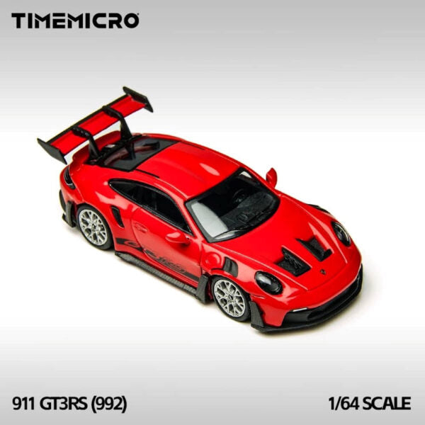 TimeMicro 1/64-Persche 911 (992) GT3 RS-Red TM644644