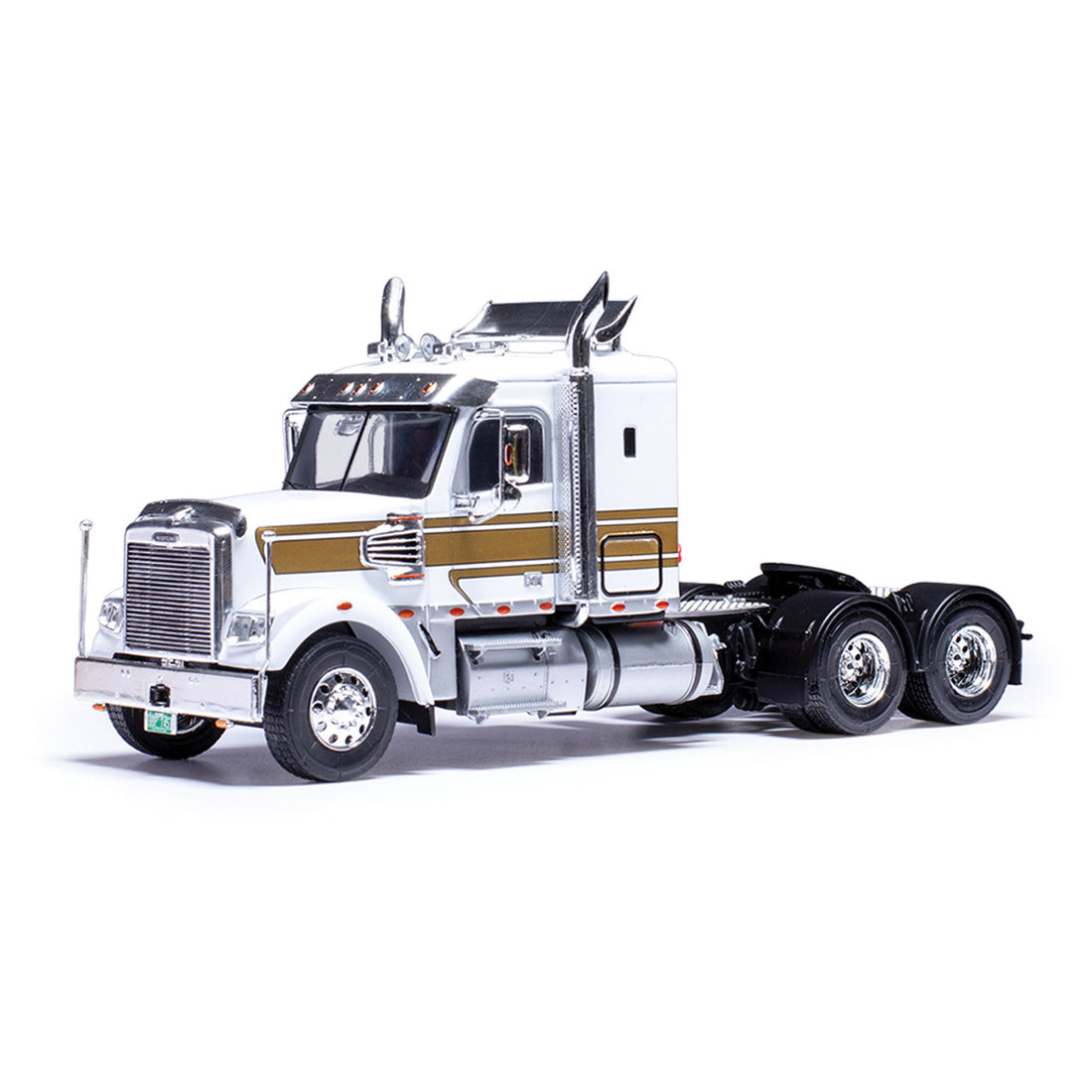 2012 Freightliner Coronado - White And Gold 1/43