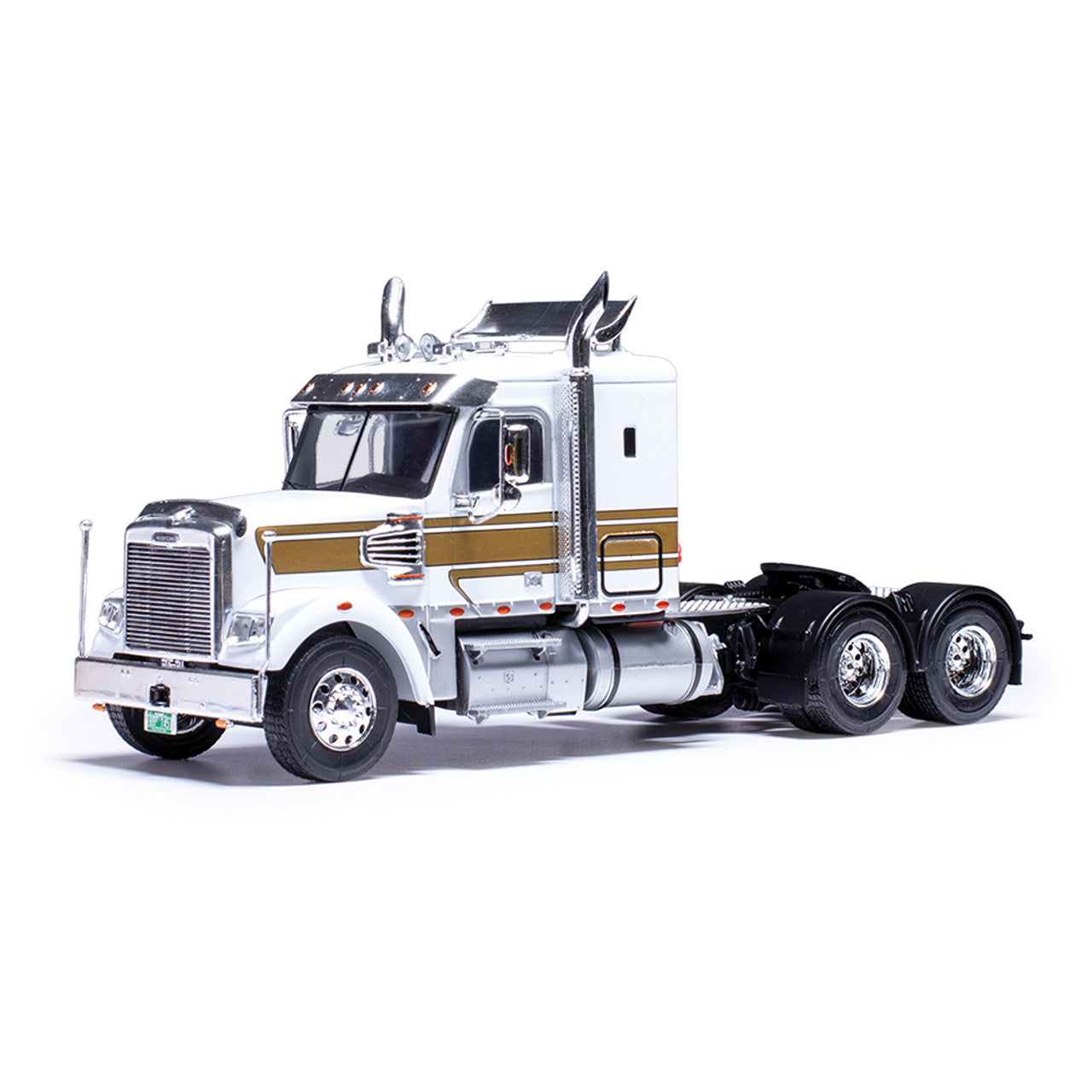 2012 Freightliner Coronado - White And Gold 1/43