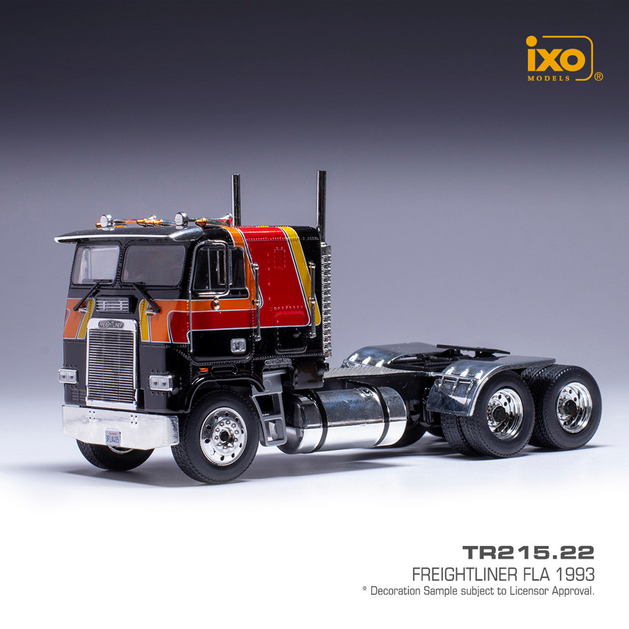 (PRE-ORDER 2026) Freightliner FLA - 1993 Black and Orange (1:43)