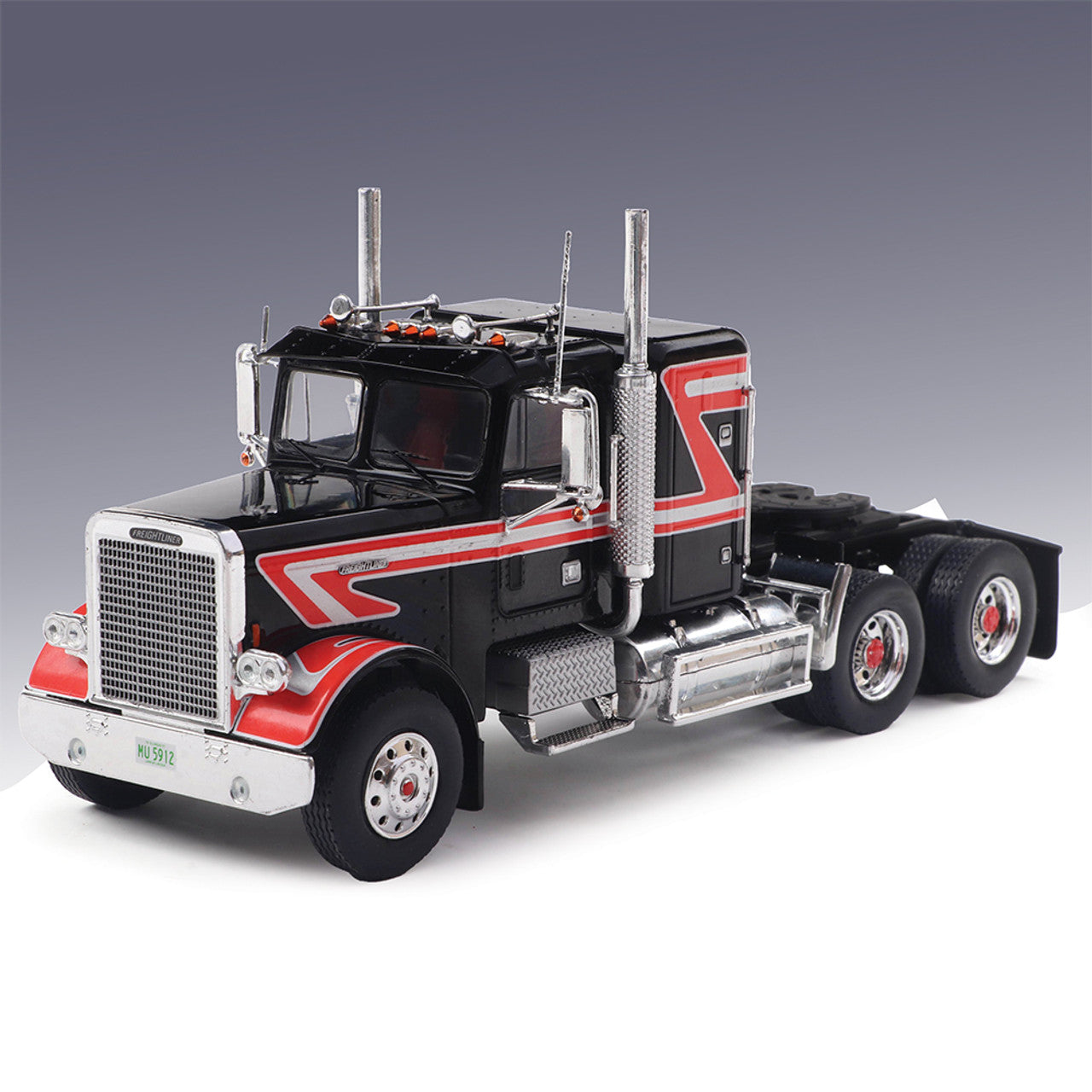 IXO MODEL 1:43- FREIGHTLINER FLC 120 64 T 1977 (Black)