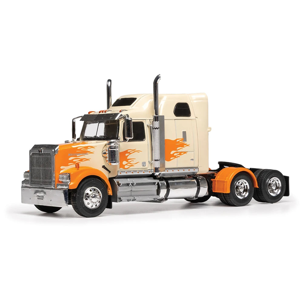 IXO Models 1:43 2000 Western Star 4900 – Beige / Orange – TR238